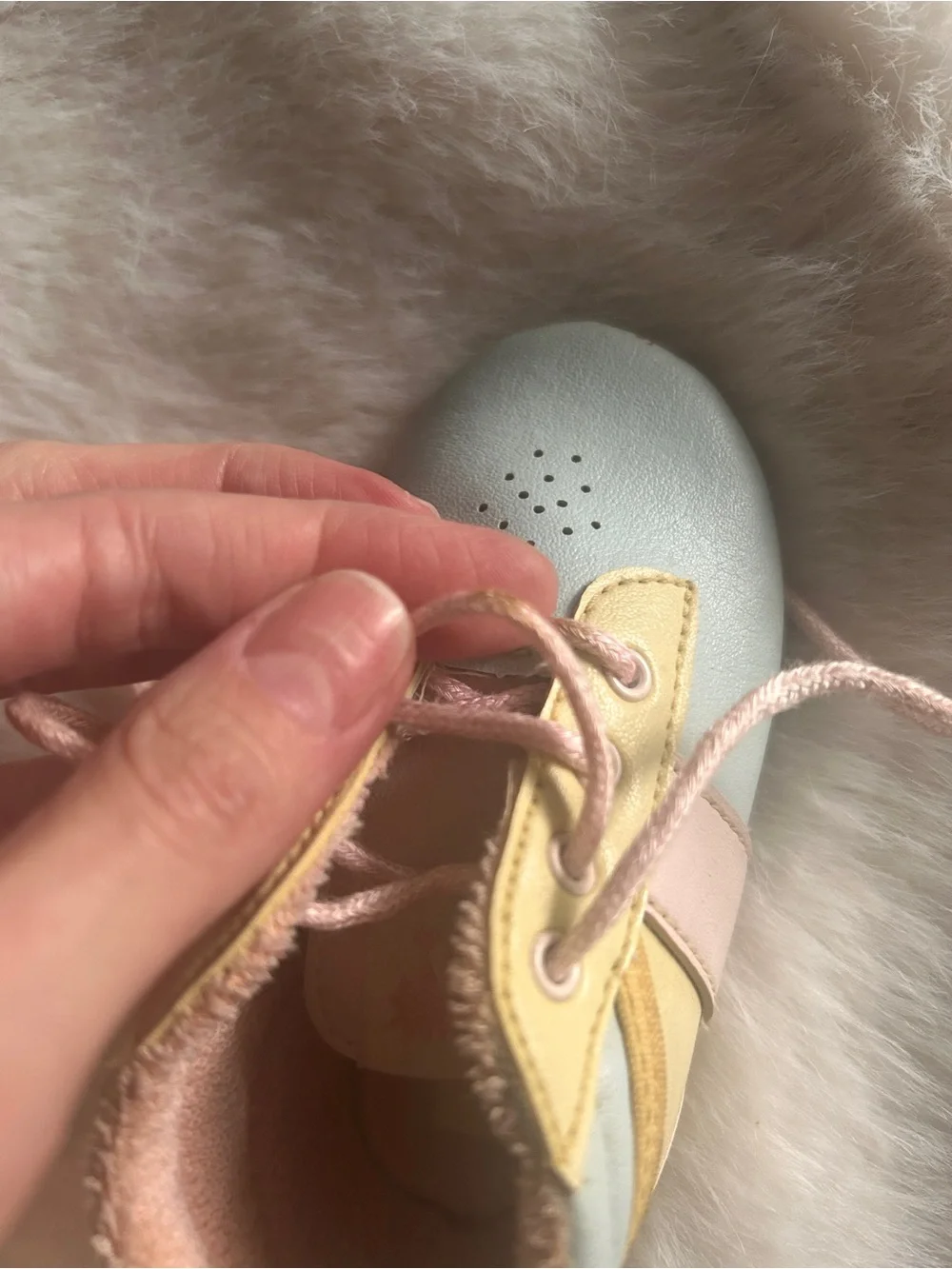 Vintage 80’s Pastel Toddler High Tops